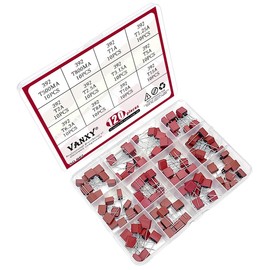12Values*10Pcs=120Pcs 392 Square Fuse Kits 250V Slow Blow T0.5A T0.8A T1.25A T1A T2A T2.5A T3.15A T5A T6.3A T8A T10A T15A Power Supply Fuse