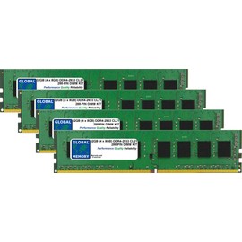 32GB (4 x 8GB) DDR4 2933MHz PC4-23400 288-PIN DIMM MEMORY RAM KIT COMPATIBLE WITH PC DESKTOPS/MOTHERBOARDS