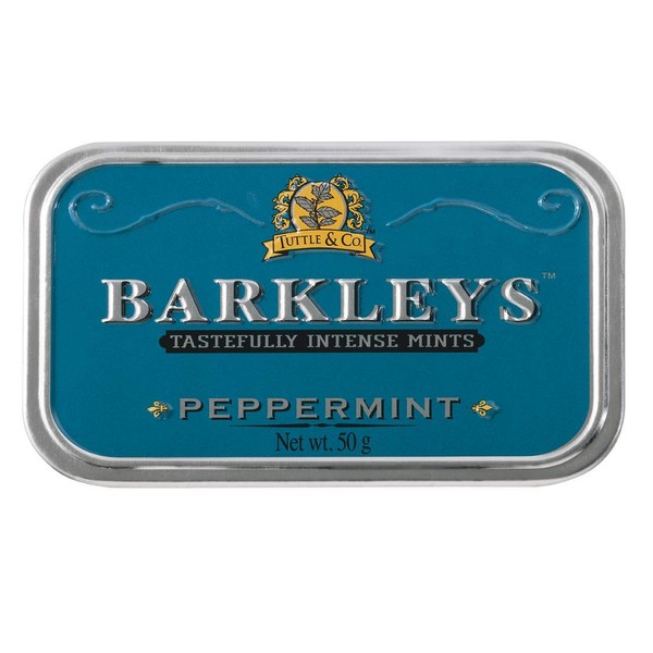Barkleys Peppermint Mints 50g Tin (Case of 6)