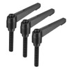sourcing map M8 x 40mm Handle Adjustable Clamping Lever Thread
