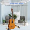 Foldable Guitar Stand Adjustable Metal Folding Instrument Stand for String