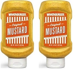 Whataburger Original Mustard - 16 Oz., (Pack of 2)