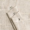 MitoVilla Boho Small Stall Shower Curtain 36 x 72, Tan