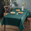 Homiest 1 Pack 60 x 102 Inches Satin Tablecloth Hunter