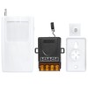 Wireless Sensing Switch Infrared Body Motion Sensor Detector with Delay
