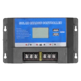 Solar Charge Controller LCD Display Dual Usb Interface Durable Solar Panel PV Regulator20A