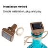 6PCS 20LED Solar String Lights Waterproof Wine Bottle Cork Lamp