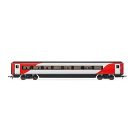 Hornby Coach Car - R40155 LNER, Mk4 Standard (Accessible Toilet), Coach F, 12330 - Era 11 Train Toy, 00 Gauge Carriage for Train Set, Rolling Stock Models for Adults - 1:76 Scale Model Gift