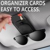 JNNJ Car Sunglasses Holder Clip, Sunglasses Storage Car Accessories Interior,