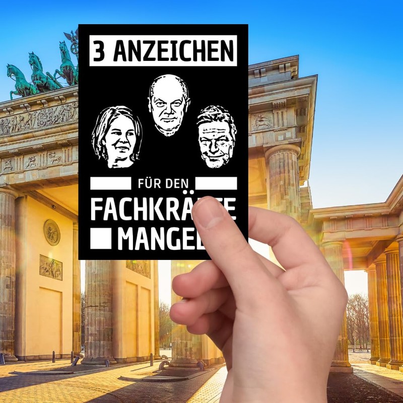 Generisch Anti Government Sticker 5 x Stickers Anti Scholz Anti