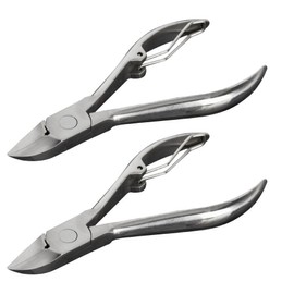High-end stainless steel toenail clippers, 2 pieces, original product / 고급형 스텐 발톱깍이 니퍼, 2개, 본품