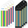 1280Pcs Highlighter Tape, Transparent Sticky Long Page Markers Tabs Neon