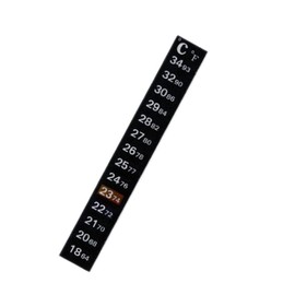Upto 1x Aquarium Thermometer Fish Tank Sticker Temperature Strip Dual Scale HOT