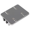 Laptop Holder Vertical 2 Slots Aluminum Alloy Adjustable Laptop Stand