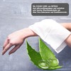 Nitras Clean Care Moist Disposable Wash Mitts with Aloe Vera