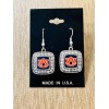 Auburn Tigers Bling Dangle earrings