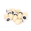Ruimou 8Pcs Shower Door Rollers 27mm for Bathroom Bearing Pulleys/Runners/Eccentric