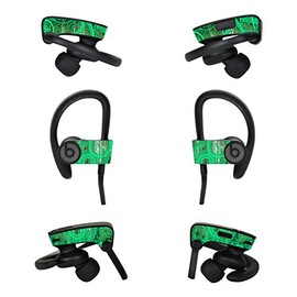 Skin Compatible with Dr Dre Powerbeats3 Wireless in-Ear Headphones – Vintage Paisley | MightySkins Protective, Durable, and Unique Vinyl Decal wrap Cover | Easy to Apply, Remove | Made in The USA