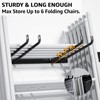 YYR Folding Chair Storage Rack, Garden Tool & Foldable Chairs