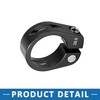 A ABSOPRO 28.6mm Aluminium Alloy Bicycle Seat Post Clamp Seat