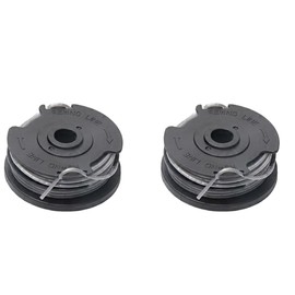 2 Pack Strimmer Spool Line Replacement for Bosch Grass Trimmer - Φ1.6mm x 6m/20ft Double Autofeed Rainproof Nylon Spool for Art 24/27/30/30-36 LI Grass Trimmer (F016800351 Compatible)