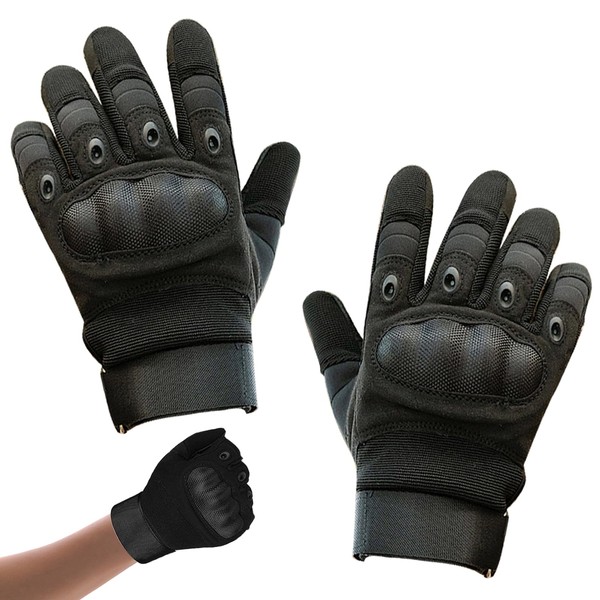 ZeYou Tactical gloves, motorcycle gloves, men's military gloves, touchscreen motorcycle gloves, for motocross, scooter, bushcraft, motorcycle and security