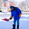 DS Safety Men’s Waterproof Thermal Winter Work Gloves Orange Size