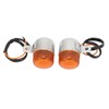 1Pair Motorcycle Turn Signal Light 6V Stylish Sturdy High Brightness