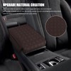 QZTYTY Car Center Console Cover, Car Armrest Pad, 12.6"×8.7" Microfiber