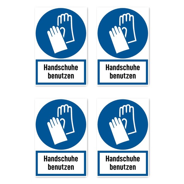 Stickers: 112.5 x 75 mm, Pack of 4 – Use