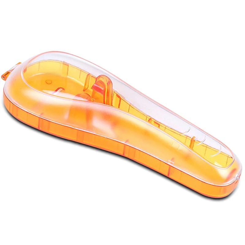 Portable Razor Storage Case for Travel – Ventilated Plastic Shaver