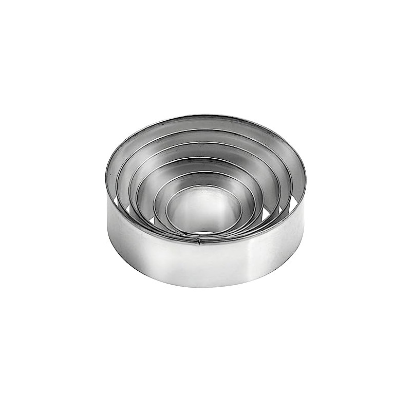 Tescoma Delícia Round-Shaped 6-Piece Cookie Cutters