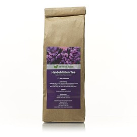 Heather Blossom Tea, Herbal Tea 100 g, Heather Blossoms Dried, Untreated and Natural Robert Franz