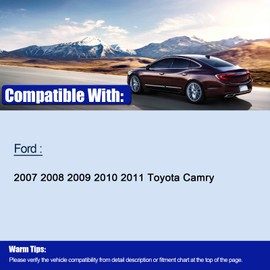 LCWRGS Front Tie Rod Ends Kit for 2007 2008 2009 2010 2011 Toyota Camry, 4 Inner and Outer Tie Rod Ends 2 Boots, EV800306 ES80603 ES80602-6Pcs