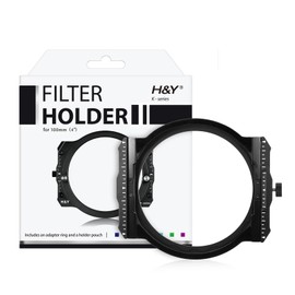 H&Y Square Filter Holder 100mm K-Series Filter Holder Mark III Single Holder No Filter Included Adapter Ring Sold Separately Magnet + Drop In Type KH3