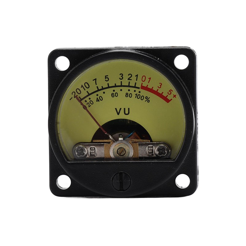 VU Panel Meter 500UA Warm Back Light Recording 5DB Drive