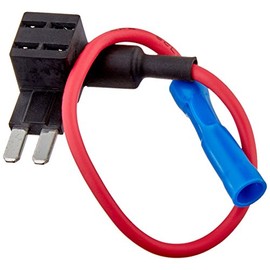 Bussmann BP/HHTR-RP ATR Micro II Fuse (Add A Circuit' 10 Amp with 5", #16 Lead wire & Crimp Term), 1 Pack