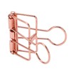 50Pcs Hollow Binder Clips Metal Paper Binder Clips for Documents