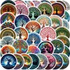 50 Pcs Tree of Life Stickers for Teens Girls Boys