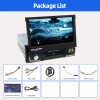 ESSGOO 7" Flip Out Stereo Car Radio Single 1 Din