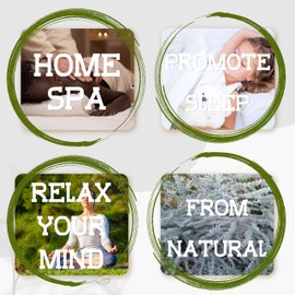 PAMDECOR 5 Kinds Eucalyptus & Lavender Stems - 17" Natural Fresh Hanging Real Leaves Shower & Home Decor Aromatic Plant (1 Pack Set - 17 inch)