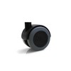Design61 Furniture castors with U-mount in aluminium silver for 22