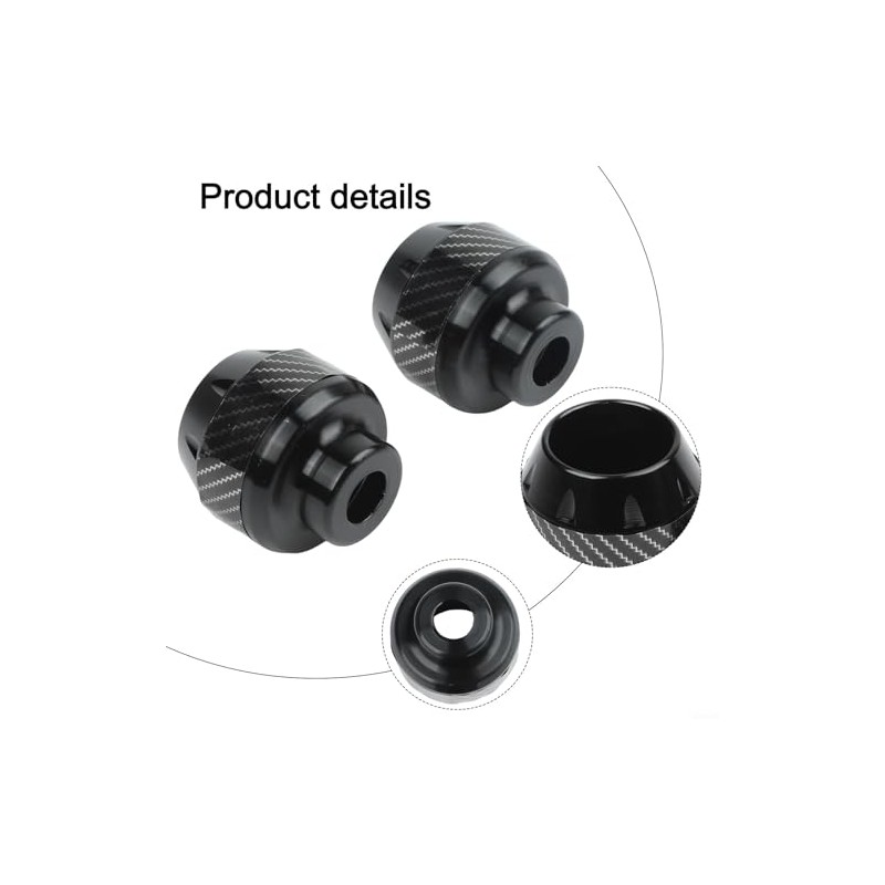 Front Fork Frame Slider Aluminum Alloy Anti-Collision Slider Crash Pad