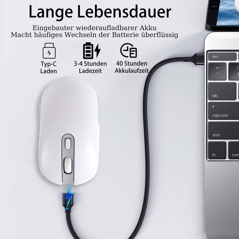 Civetes Wireless Mouse (White)