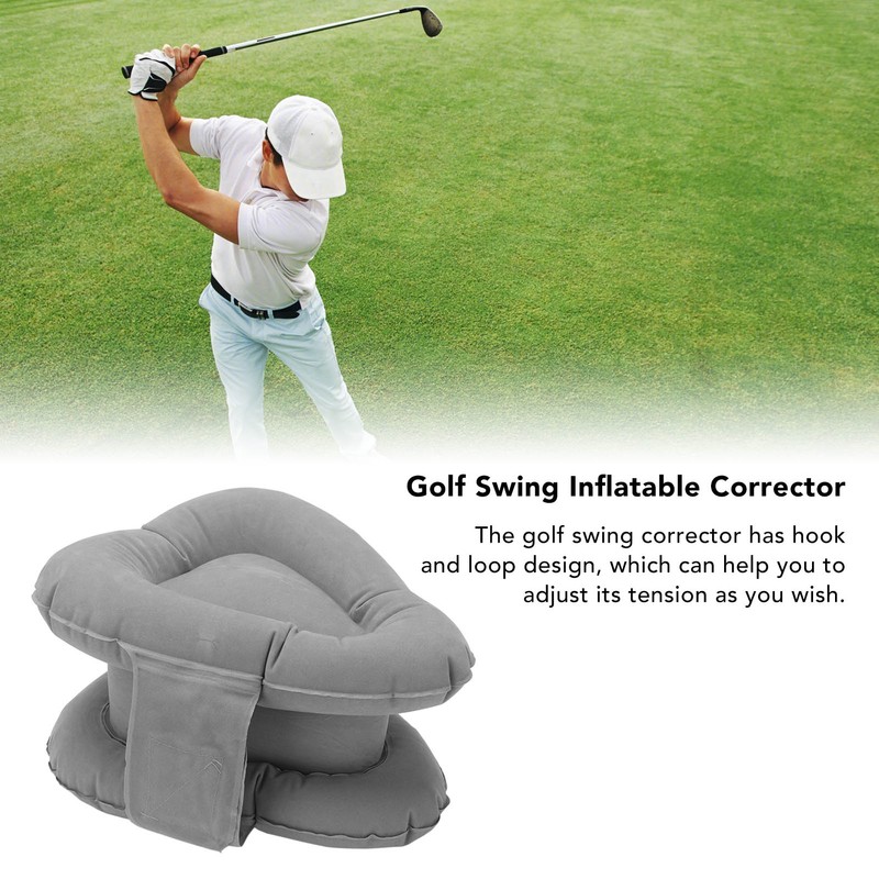 Golf Swing Inflatable Corrector PVC Gray Adjustable Posture Corrective Arm