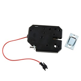 LUORNG Electromagnetic Control Cabinet Drawer Locker Lock Mini Bolt DC 12V 2A Small Electronic Solenoid Door Lock for Door/Cabinet/Drawer