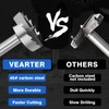 Vearter 8PCS Forstner Drill Bit Set, 1/4''-1-3/8'' High Carbon Steel