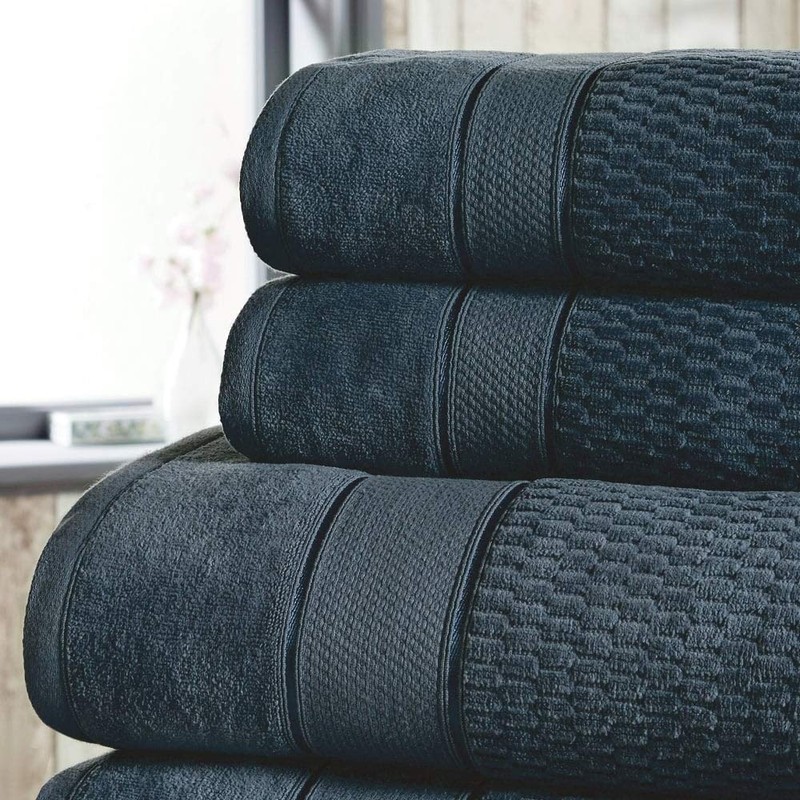 Rapport Home Luxury Royal Velvet Bathroom 6 Piece Bath Set,