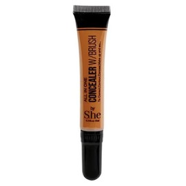 Generic All In One Concealer with Brush by SHE AC01-24 Cocoa / 0.35 fl. oz. 10ml.