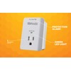 Woods 41008 Surge Protector One 3-prong Power Outlet LED Indicator
